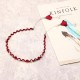Elegant Hair Band Sweet Flower Pearl Pendant Fake Earrings Headbrand Hair Accessories for Women Girl Elegant Hair Band Sweet Flower Pearl Pendant Fake Earrings Headbrand Hair Accessories for Women Girl