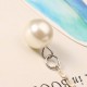 Elegant Hair Band Sweet Flower Pearl Pendant Fake Earrings Headbrand Hair Accessories for Women Girl Elegant Hair Band Sweet Flower Pearl Pendant Fake Earrings Headbrand Hair Accessories for Women Girl