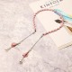 Elegant Hair Band Sweet Flower Pearl Pendant Fake Earrings Headbrand Hair Accessories for Women Girl Elegant Hair Band Sweet Flower Pearl Pendant Fake Earrings Headbrand Hair Accessories for Women Girl