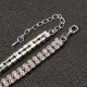 3 Styles Sexy Shiny Rhinestone Necklace Simple Zinc Alloy Choker Clothing Accessories