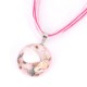 Bohemian Ocean Romance Shell Pearl Inside Hemisphere Pendant Clavicle Necklace for Women Bohemian Ocean Romance Shell Pearl Inside Hemisphere Pendant Clavicle Necklace for Women