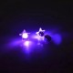 1 Pair Attractive LED Earrings Light Up Star Glowing Charm Ear Stud Women Christmas Gift