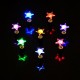 1 Pair Attractive LED Earrings Light Up Star Glowing Charm Ear Stud Women Christmas Gift