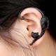 1Pc Trendy Left Ear Stud Cuff Exaggerated Alloy Winding Sexy Cat Earring for Women