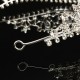 7cm High Large Adult Drip Crystal Wedding Bridal Party Pageant Prom Tiara Crown Hair Accessories