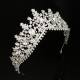 7cm High Large Adult Drip Crystal Wedding Bridal Party Pageant Prom Tiara Crown Hair Accessories