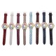 AL0812 Maple Picture Women Watch Genuine Leather Quartz Wrist Watch