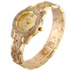 BAOSAILI BSL1030 Gold Plated Shining Quartz Watch Rhinestones Ladies Bracelet Watch