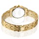 BAOSAILI BSL1030 Gold Plated Shining Quartz Watch Rhinestones Ladies Bracelet Watch