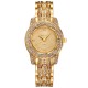 BAOSAILI BSL1030 Gold Plated Shining Quartz Watch Rhinestones Ladies Bracelet Watch