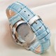 BIDEN BD1110 Classic Crystal Women Wrist Watch Leather Strap Casual Quartz Watch