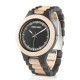 BOBO BIRD L*O01O02 Casual Style Wood Creative Watches Bamboo Strap Unisex Quartz Watch