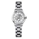 SINOBI 9285 Elegant  Women Wrist Watch Silver Case Stainless Steel Strap Quartz Watches