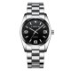 CHENXI CX-003A Full Steel Waterproof Couple Wrist Watch Business Style Quartz Watch