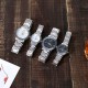 Deffrun Casual Style Full Steel Men Women Quartz Watch Elegant Design Gift Coupon Watch