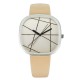 Fashion Unisex Watches Simple Square Creative Dail Leather Strap Watches