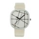 Fashion Unisex Watches Simple Square Creative Dail Leather Strap Watches