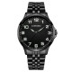 LONGBO 80499 Luxury Men Women Stainless Steel Strap Simple Casual Dial Couple Watch Quartz Watch