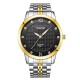 LONGBO 8803 Simple Designed Couple Watch Stainless Steel Strap Gift Quartz Wrist Watch