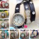 Butterfly Knot Rhinestone Long Strap Women Bracelet Watch