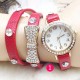 Butterfly Knot Rhinestone Long Strap Women Bracelet Watch