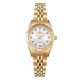 CHENXI 004A Golden Rhinestone Casual Ladies Wrist Watch Stainless Steel Strap Quartz Watches