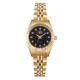 CHENXI 004A Golden Rhinestone Casual Ladies Wrist Watch Stainless Steel Strap Quartz Watches