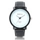 Casual Harajuku Wind Nubuck Leather Men Women Quartz Wrist Watch