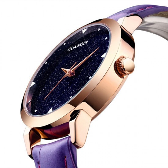 Luxury GUANQIN Brand Fashion Women Watch Dress Watch For  Elegant  Ladies Wrist Watch GS19051