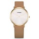 SINOBI 9691 Women Watch Simple PU Leather Strap Luxury Brand Ladies Quartz Wrist Watch