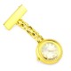 Casual Style Crystal Vintage Pocket Watch Stainless Steel Medical Womens Nurse Watch