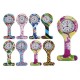 Fashionable Silicone Nurse Watch Stainless Dial Tunic Fob Pocket Ladies Watch