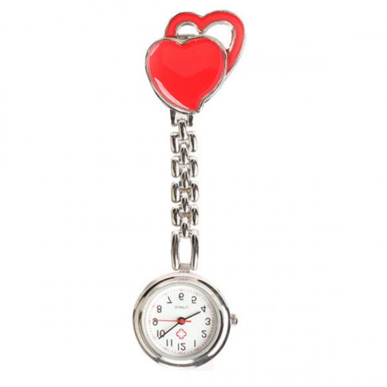Sweet Heart Pocket Watch Stainless Dial Tunic Fob Pocket Doctor Nurse Watch Sweet Heart Pocket Watch Stainless Dial Tunic Fob Pocket Doctor Nurse Watch