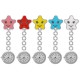 Women Cartoon Sea Star Shape Smiley Face Nurse Watch Colorful Pocket Watch Women Cartoon Sea Star Shape Smiley Face Nurse Watch Colorful Pocket Watch