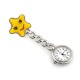 Women Cartoon Sea Star Shape Smiley Face Nurse Watch Colorful Pocket Watch Women Cartoon Sea Star Shape Smiley Face Nurse Watch Colorful Pocket Watch