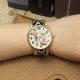 Custom Folk Women Watch High Heels Pattern Alloy Case Casual Retro Quartz Wrist Watch