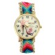 Custom Folk Women Watch High Heels Pattern Alloy Case Casual Retro Quartz Wrist Watch