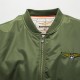 ASSTSERIES Mens Embroidery Bomber Jacket Thick Warm Fashion Casual Baseball Flight Jacket