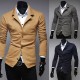 Men's Spring New Single Breasted Casual Knitted Suits
