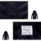 Cotton Padde Thick Warm Hooded Zipper Wintre Quilted Jacket Coat for Men