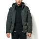 Detachable Hood Winter Thick Warm Padded Jacket for Men