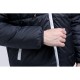 Mens Contrast Color Personalized Deer Embroidery Winter Warm Hooded Padded Jacket