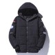 Mens Winter Hooded Padded Jacket Thick Warm Windproof Trendy Outdoor Parka