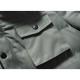 Mens Winter Thick Warm Fur Lapel Quilted Padded Jacket