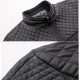 Autumn Winter Fashion Men's PU Leather Jacket Plush Thick Warm Jacket Casual Stand Collar Coat