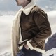 ChArmkpR Mens Winter Casual Thick Zipper Warm Coat Shearling Jacket