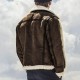 ChArmkpR Mens Winter Casual Thick Zipper Warm Coat Shearling Jacket