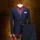 Formal Business Trade Groom Wedding Slim Fit 3 Pieces Dress Suits for Men