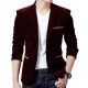 Men Fashion Business Casual Slim Fit Suit Coat Blazers