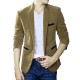 Men Fashion Business Casual Slim Fit Suit Coat Blazers